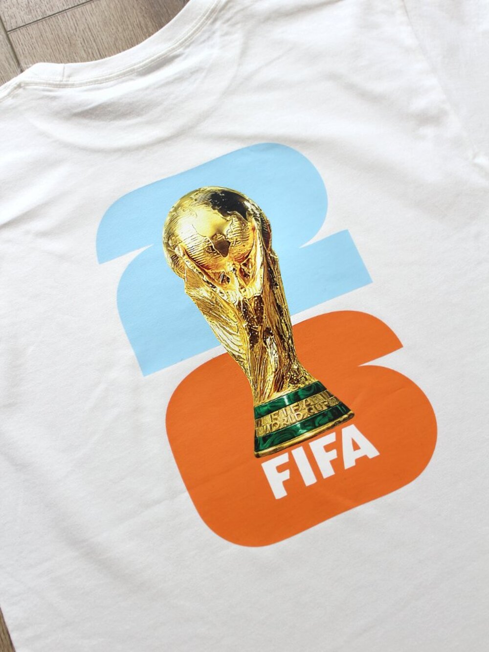 Soccer World Cup 2026 Gold Trophy Tee S - XL